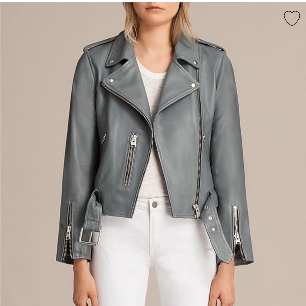 Brand New Allsaints leather jacket